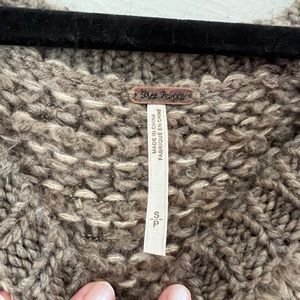 Free people high low sweater